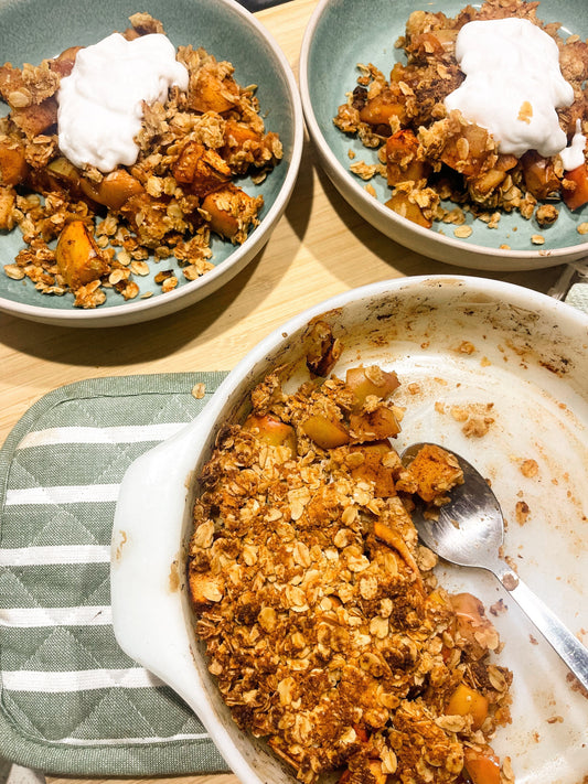 A Nourishing Apple Crumble for the Shift Into Winter