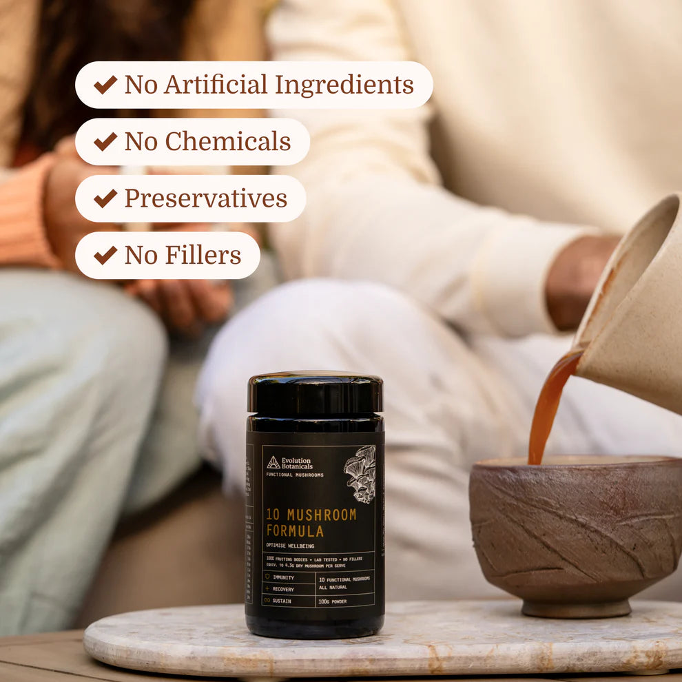 10 Mushroom Formula - Organic Daily Tonic
