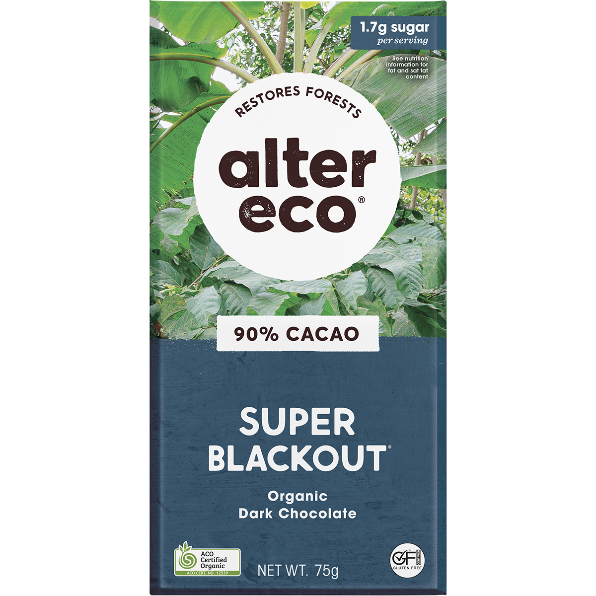 Alter Eco - Chocolate Organic Dark Super Blackout