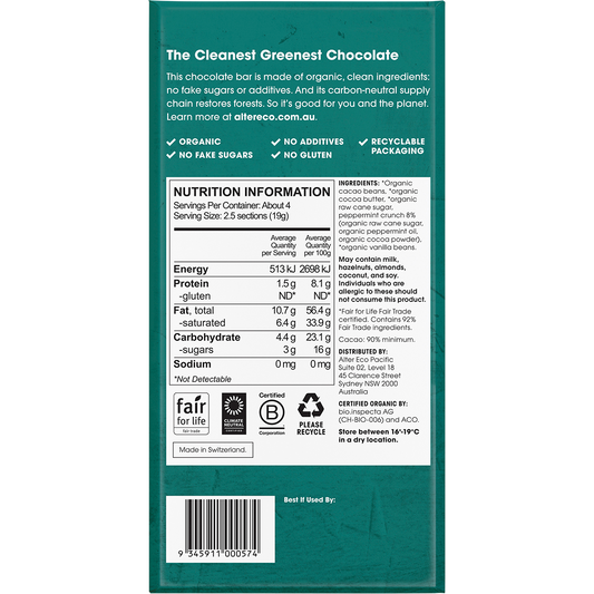 Alter Eco - Chocolate Organic Dark Super Blackout