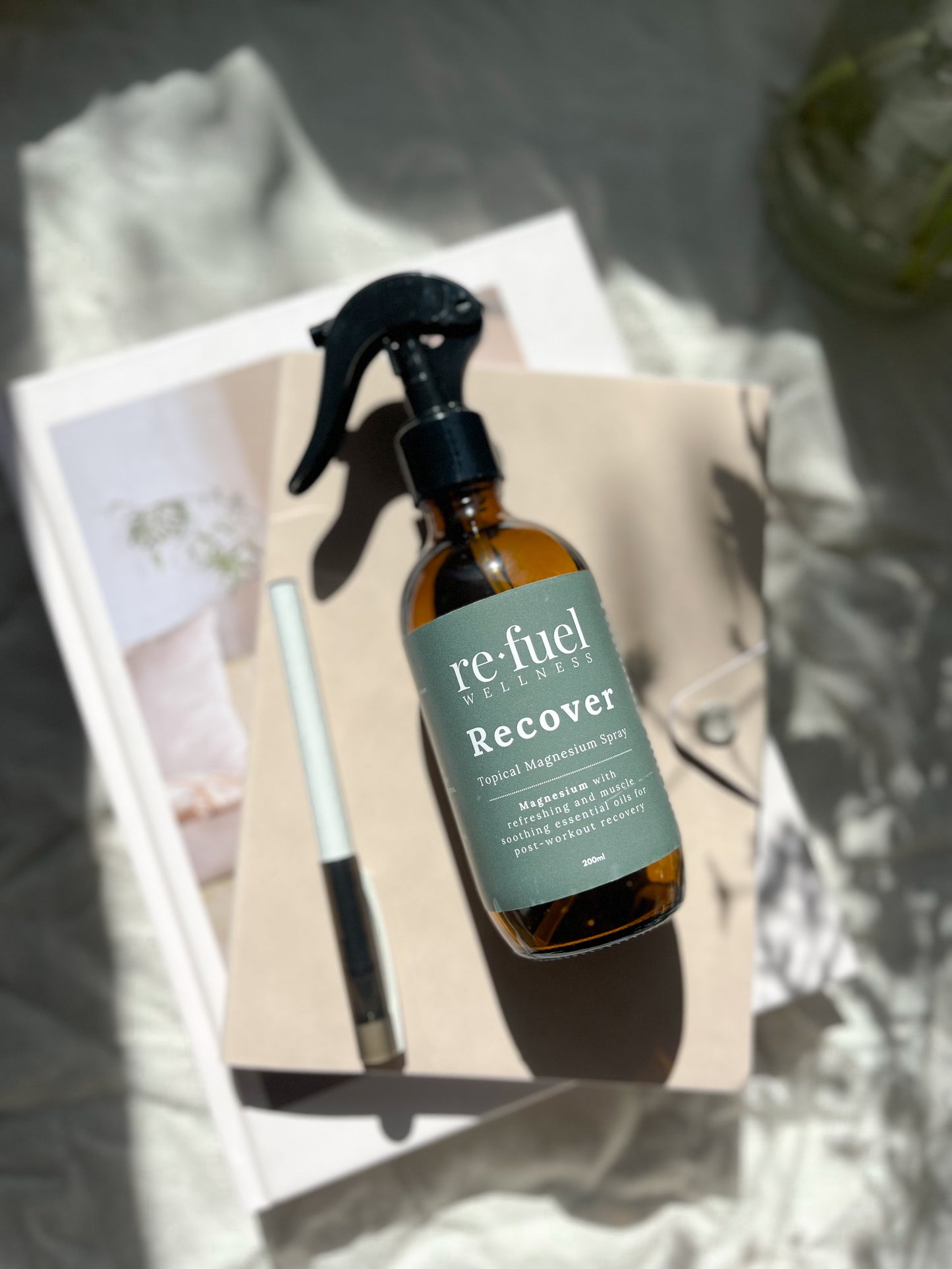 Recover Magnesium Spray – 200ml Glass Edition