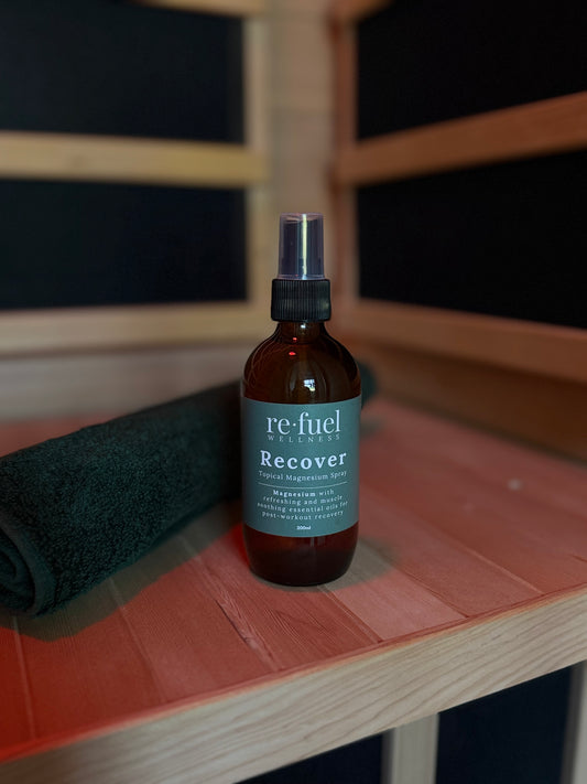 Recover Magnesium Spray – 200ml Glass Edition