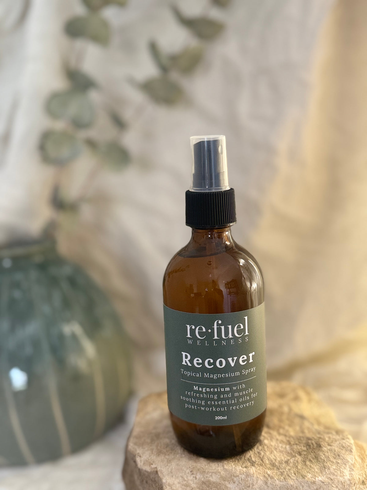 Recover Magnesium Spray – 200ml Glass Edition