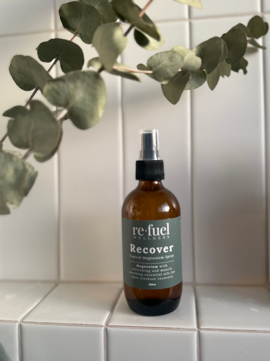 Recover Magnesium Spray – 200ml Glass Edition